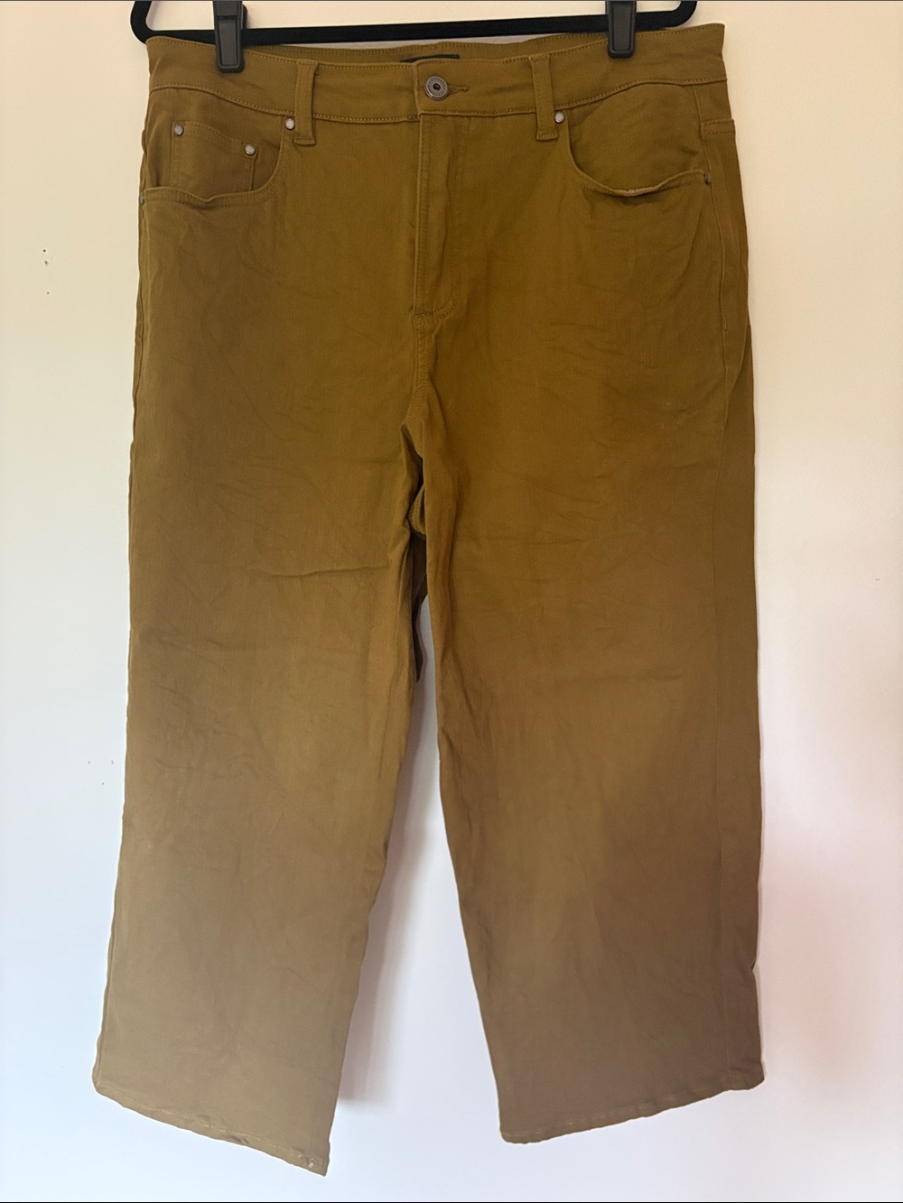Universal Standard Bae Casual Pants in Mustard